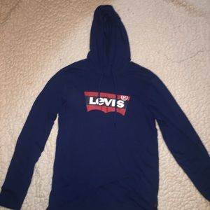Men's Levi’s long sleeve shirt with hood